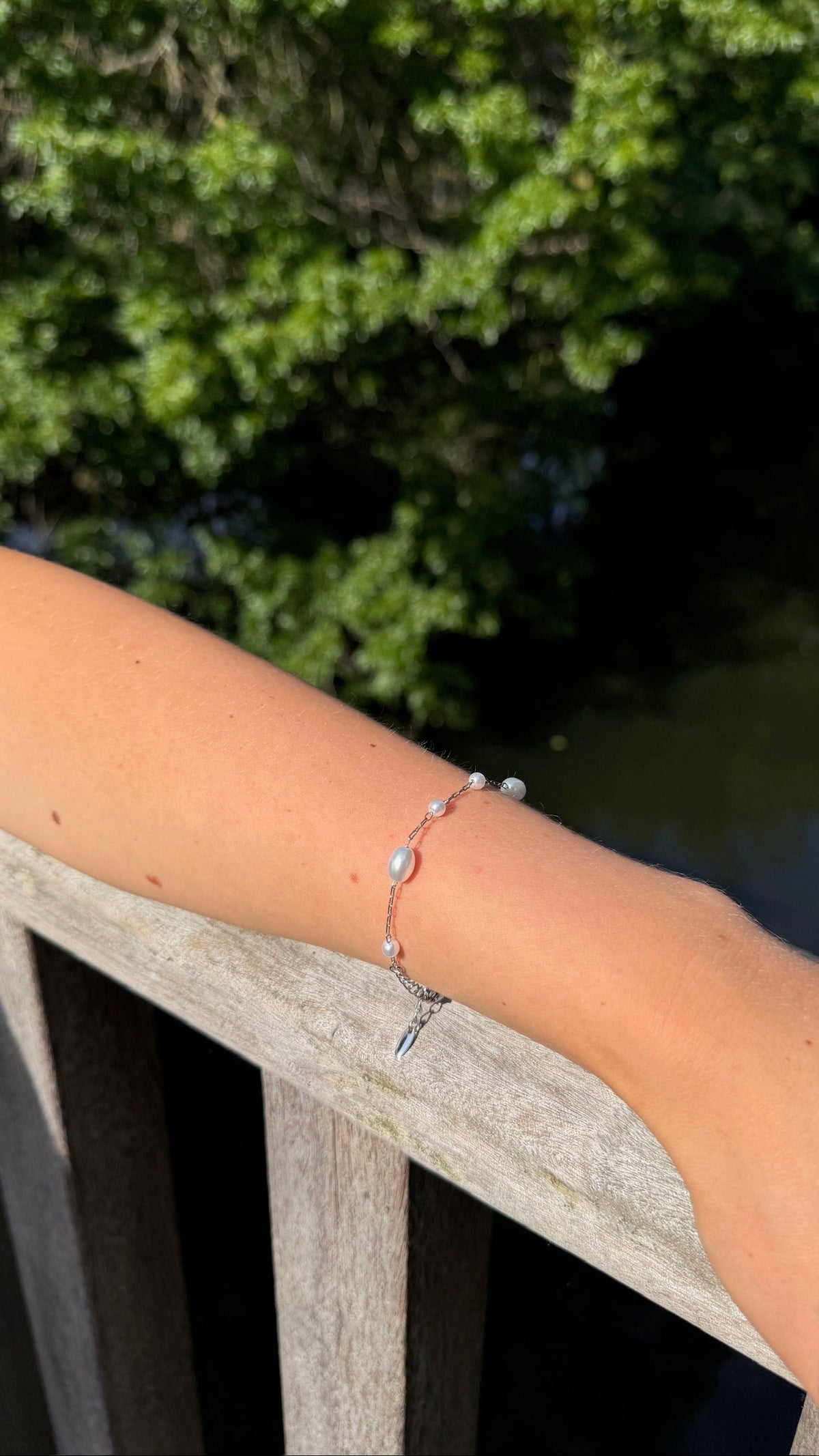 Armbånd med perler