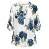 Blomstret skjorte