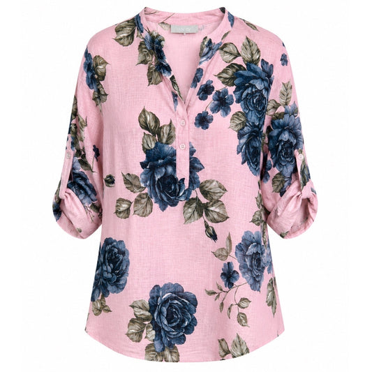 Blomstret skjorte