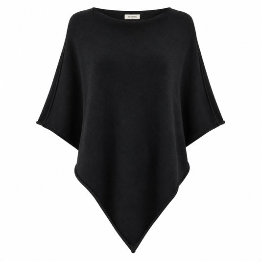 Sort poncho