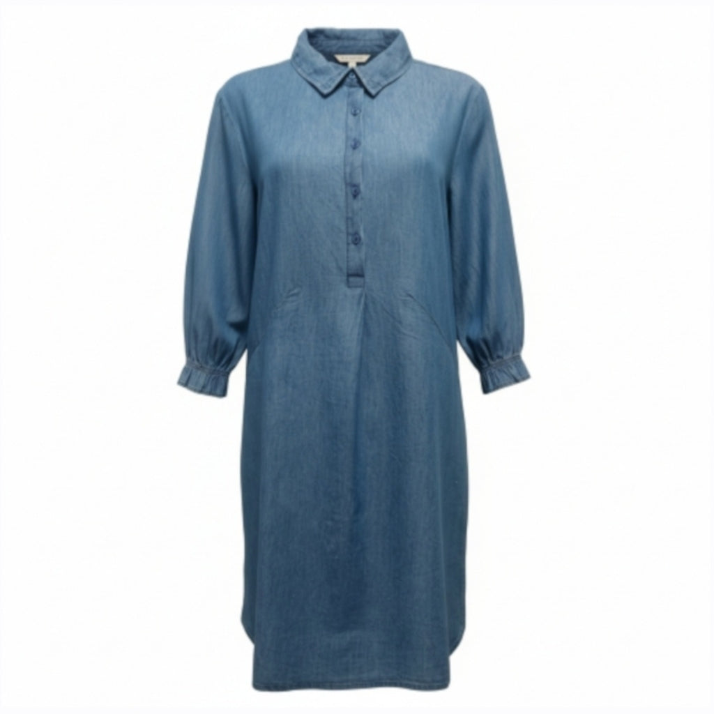 Denim kjole med lommer