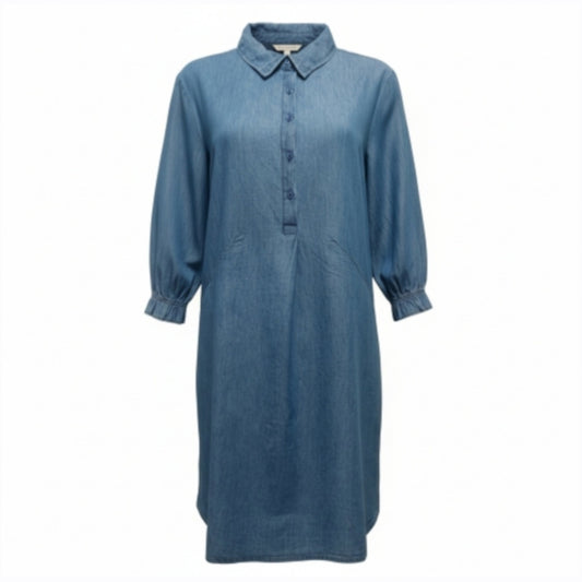 Denim kjole med lommer