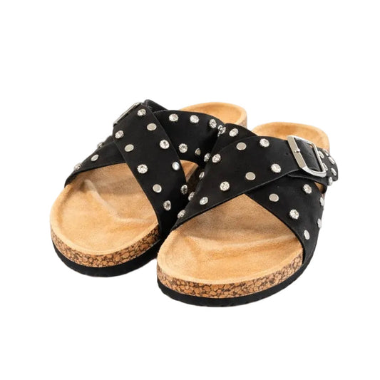 Sandal med spænde