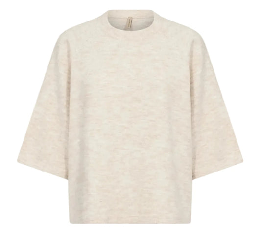 Beige strik