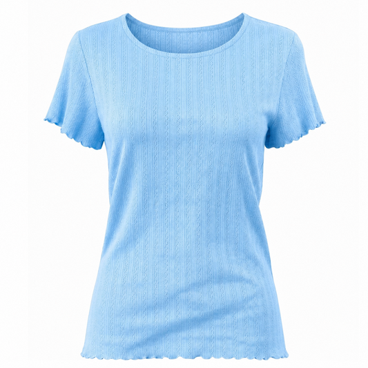 T-shirt i bomuld