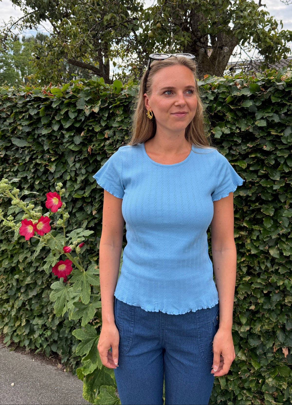 T-shirt i bomuld