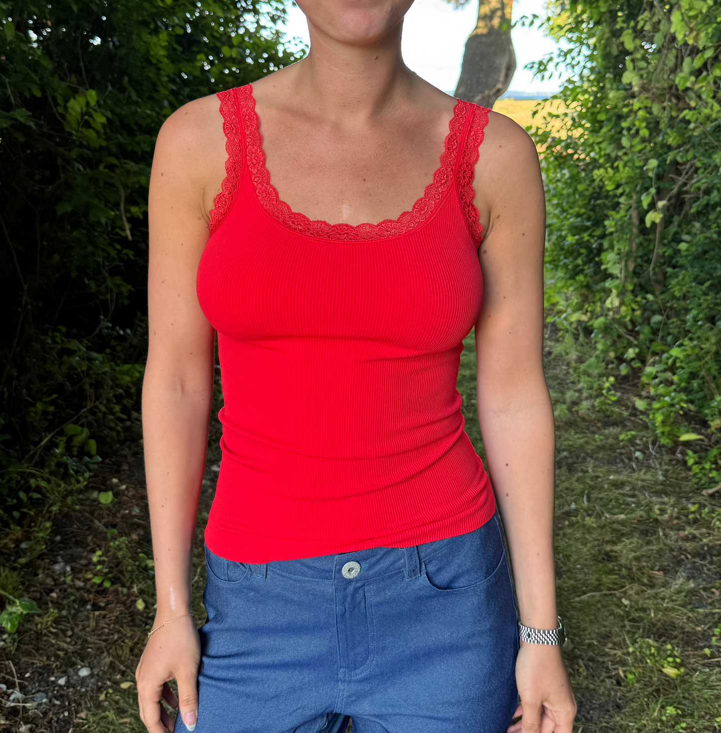 Sømløs top