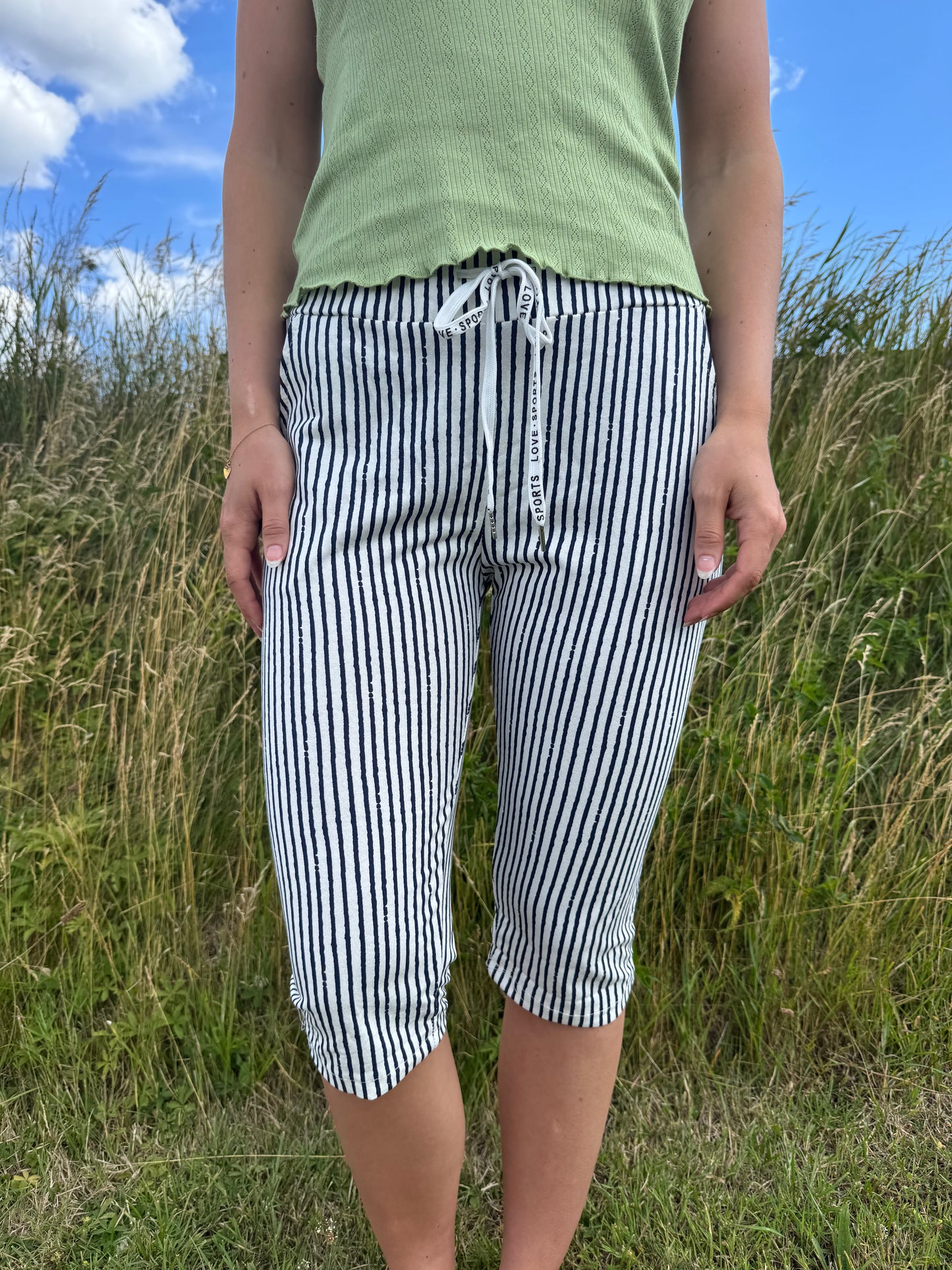 Stribede bukser