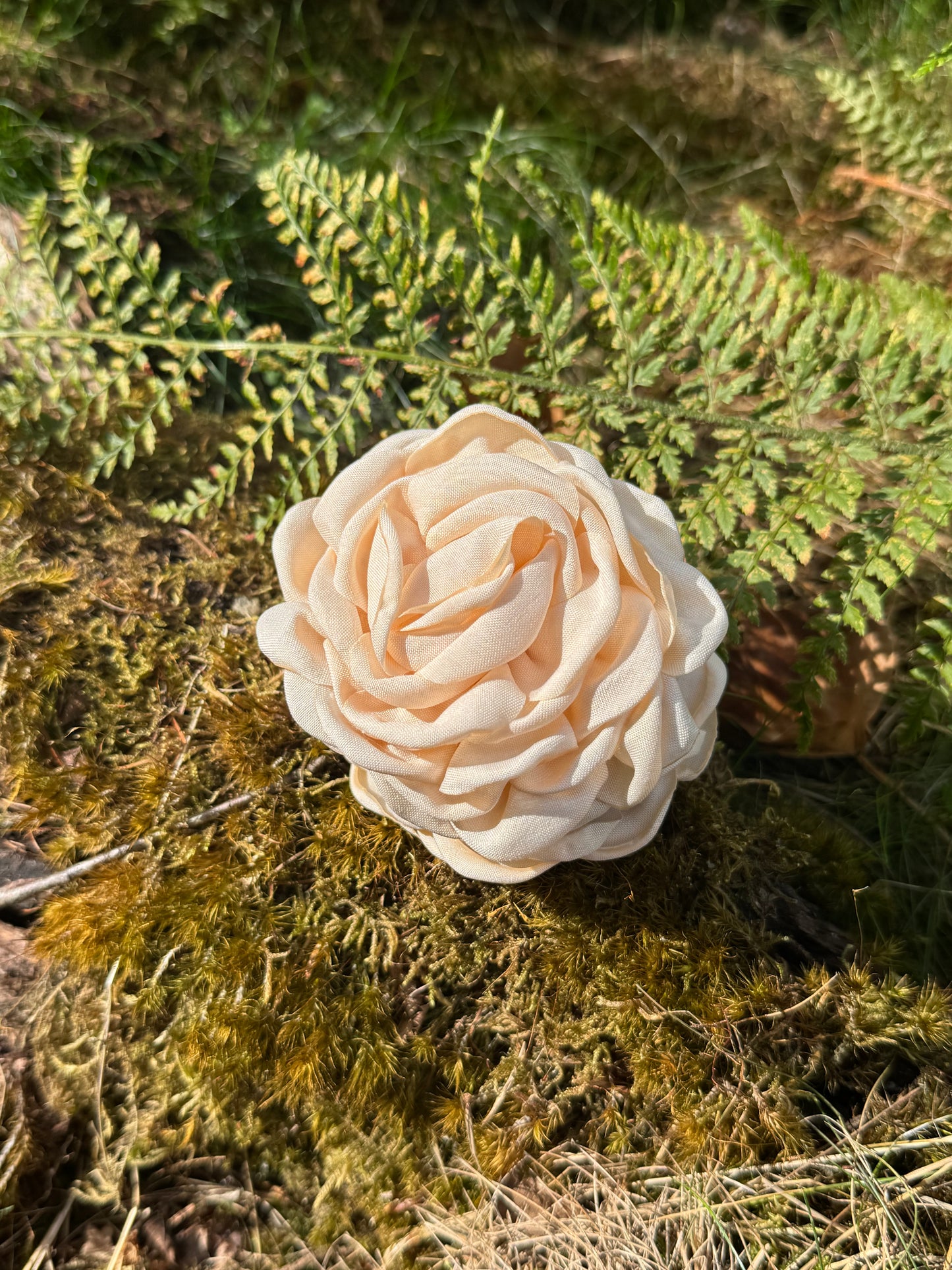 Blomster hårklemme