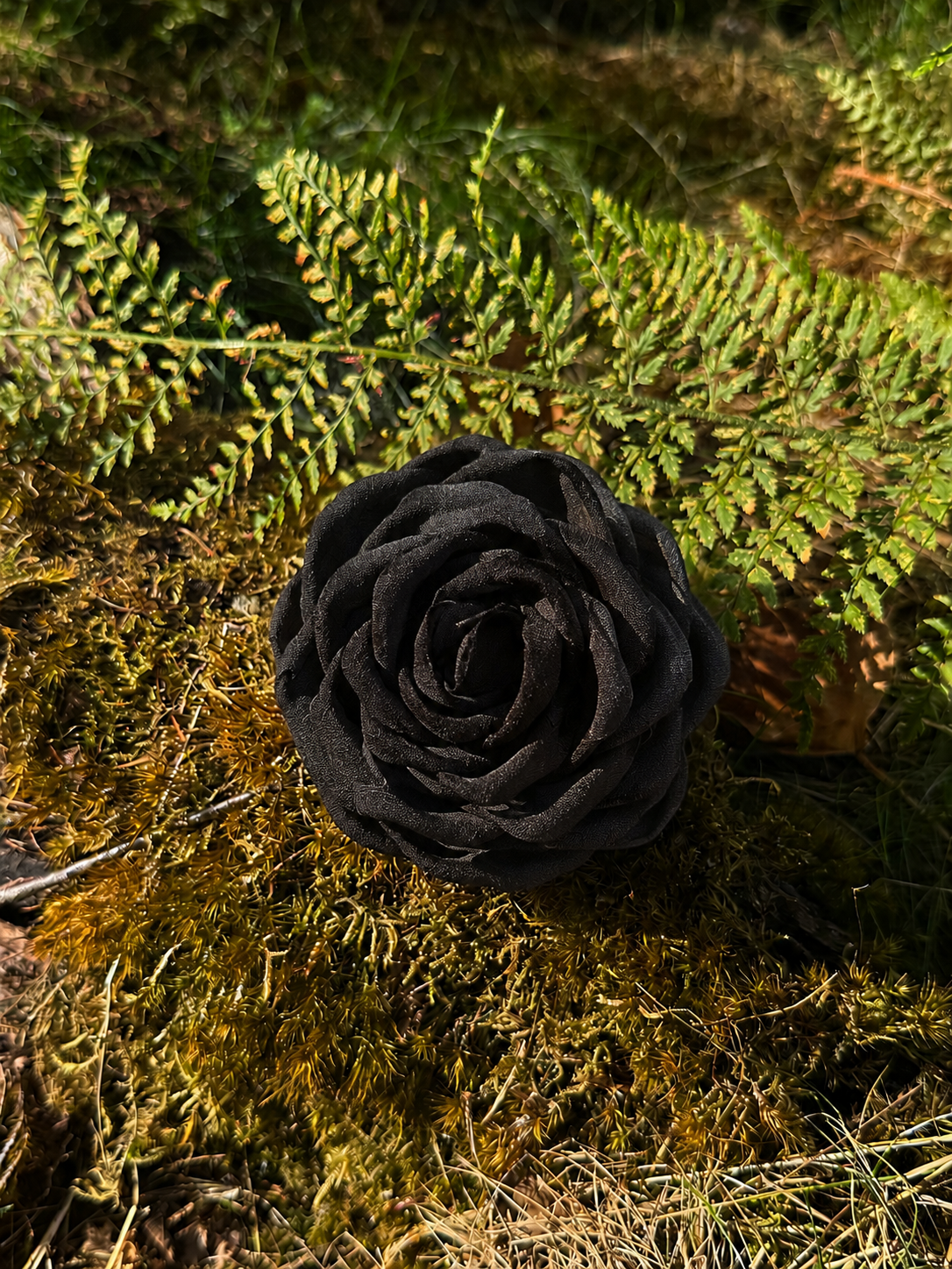 Blomster hårklemme